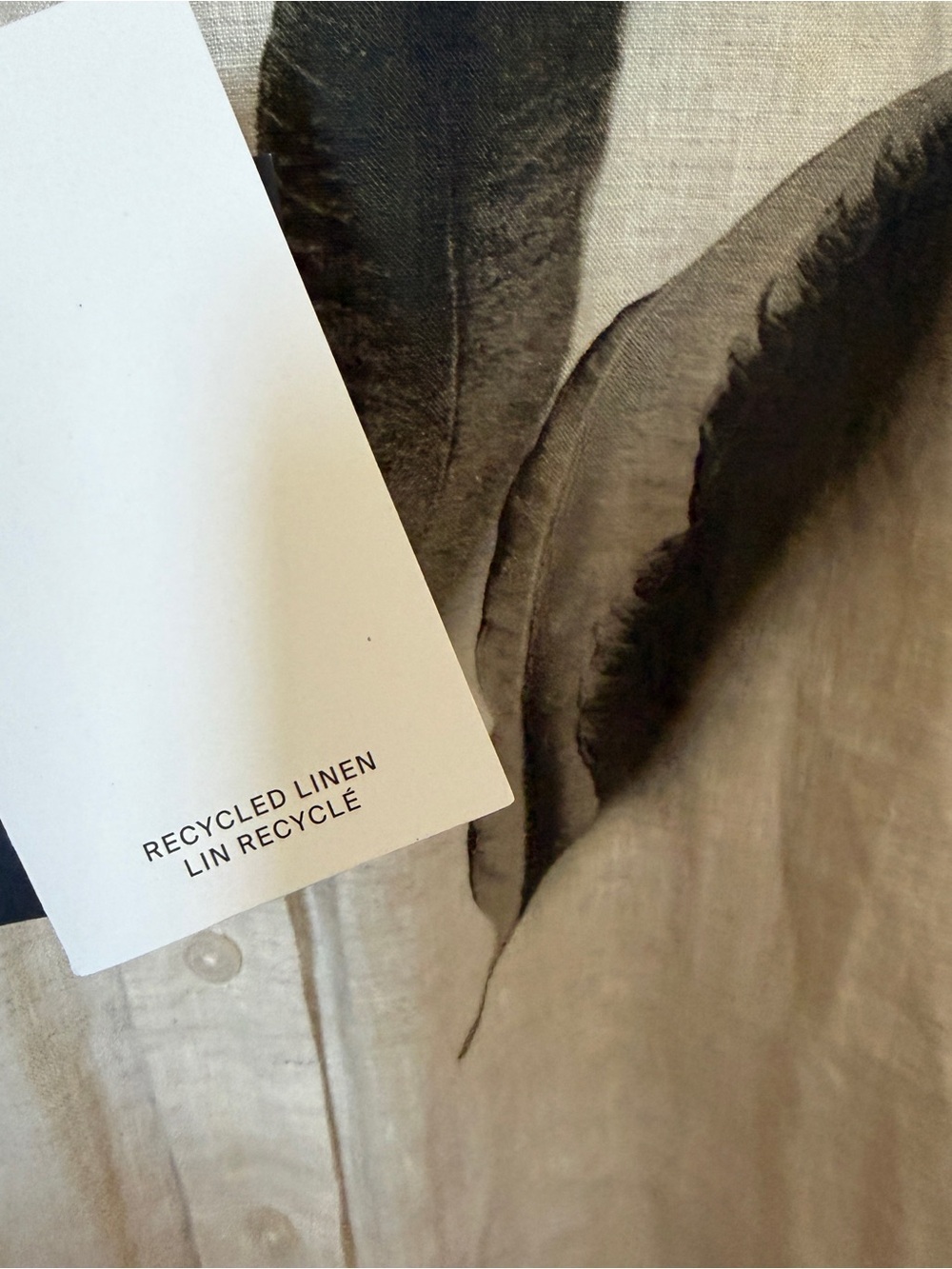 Cos Linen Button-Up Shirt US4 NWT - Picture 4 of 4